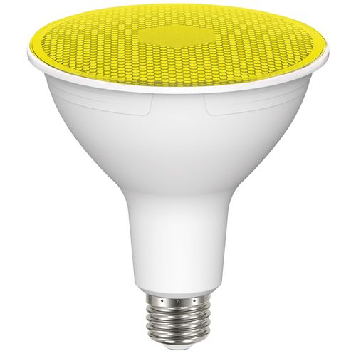 Main product image of 11.5 Watt PAR38 LED Bulb - Yellow - 90 degree Beam Angle - Medium base - 120 Volt (4 Pack)
