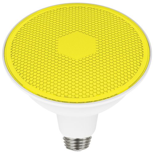 Main product image of 11.5 Watt PAR38 LED Bulb - Yellow - 90 degree Beam Angle - Medium base - 120 Volt (4 Pack)