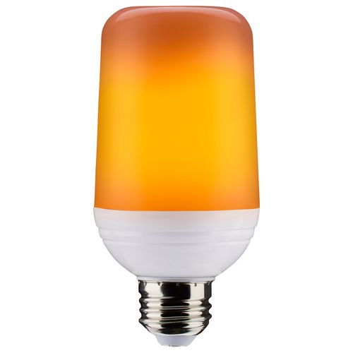 Main product image of 2.5 Watt LED Flame Bulb - T19 - Medium Base - 120 Volt (3 Pack)