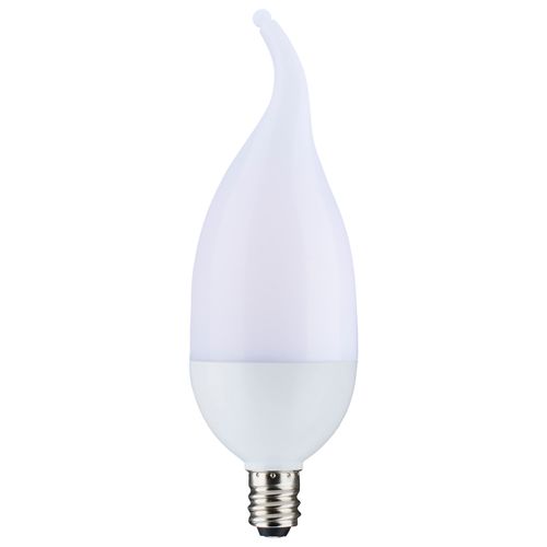 Main product image of 2 Watt LED Flame Bulb - B11 - Candelabra base - 120 Volt (4 Pack)