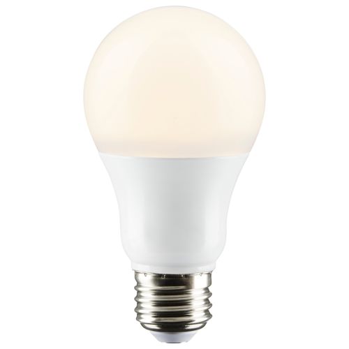 Main product image of 9.8 Watt - A19 LED Bulb - 3500K - Medium base - 220 deg. Beam Angle - 120 Volt (8 Pack)