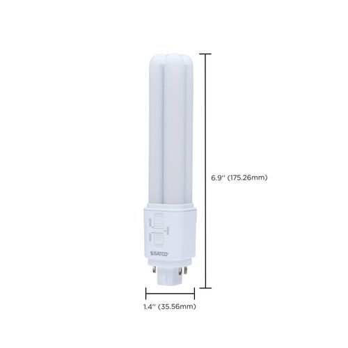 Main product image of 9.5W LED PL, 30K/35K/40K CCT Selectable, G24q Base, Type A/B, 120-277V (24 Pack)