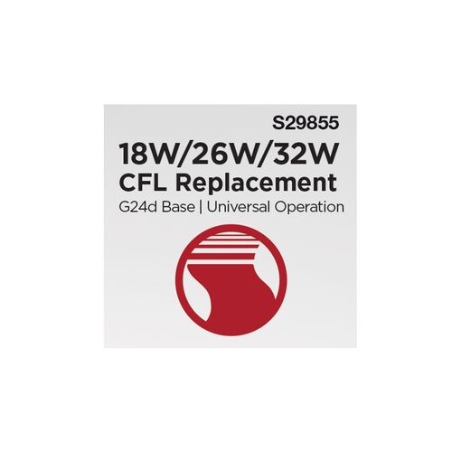 Main product image of 9W LED PL, 27K/3K/35K/4K CCT Selectable, G24d Base, Type B, 120-277V (24 Pack)