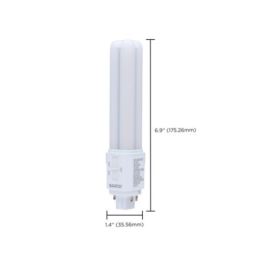 Main product image of 9.5W LED PL, 30K/35K/40K CCT Selectable, G24q Base, Type A (24 Pack)