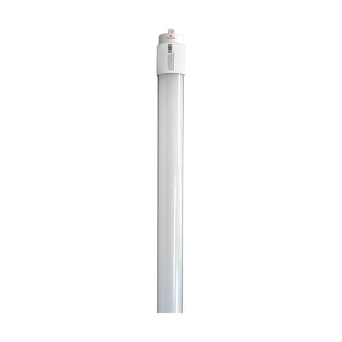 Main product image of 40 Watt - 8 Foot - T8 LED Bulb - Single pin base - 3500K - 50000 Average rated hours - 5300 Lumens - Type B - Ballast Bypass - Double Ended Wiring - DLC 5.1 (10 Pack)