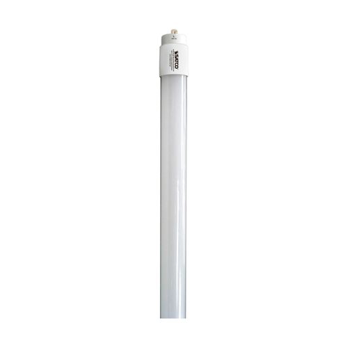Main product image of 40 Watt - 8 Foot - T8 LED Bulb - Single pin base - 4000K - 50000 Average rated hours - 5500 Lumens - Type B - Ballast Bypass - Double Ended Wiring - DLC 5.1 (10 Pack)