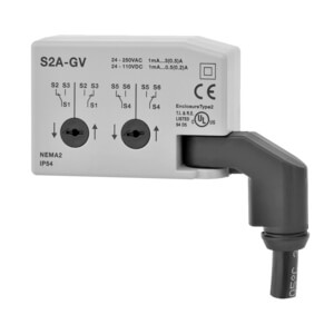 2xSPDT Auxilliary Switch for NG GV Actuators 3A @ 250 VAC
