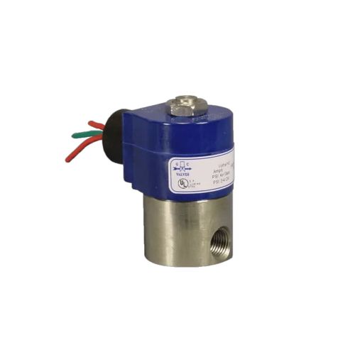 Main product image of 1/8" NPT Normally Closed 2-Way SS Solenoid Valve For Air/Water/Oil, 0-300 PSI (110/120V)
