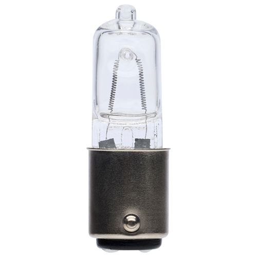Main product image of 100 Watt Halogen - T4 Bulb - Clear - 2000 Average rated hours - 1700 Lumens - DC Bay base - 120 Volt (8 Pack)
