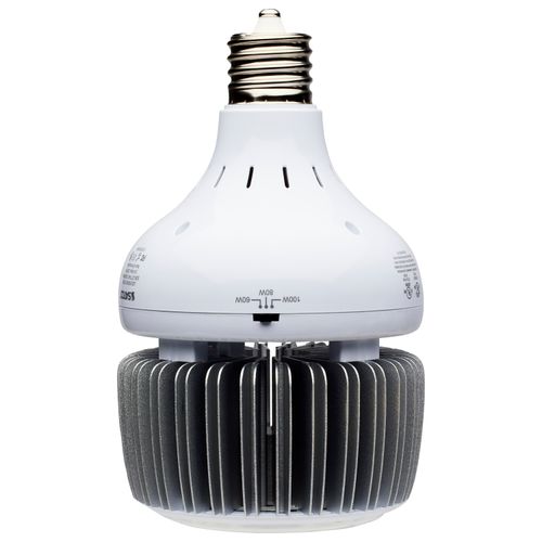 Main product image of 60/80/100 Wattage Selectable LED Bulb - Hi-Bay - Type B - Ballast Bypass - Mogul Extended - 4000K - 100V-277V - 250W-300W Metal Halide Replacement (1 Pack)