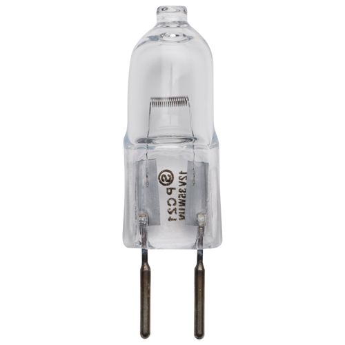 Main product image of 35 Watt Halogen - T4 Bulb - Clear - 2000 Average rated hours - 595 Lumens - Bi Pin GY6.35 base - 12 Volt (12 Pack)