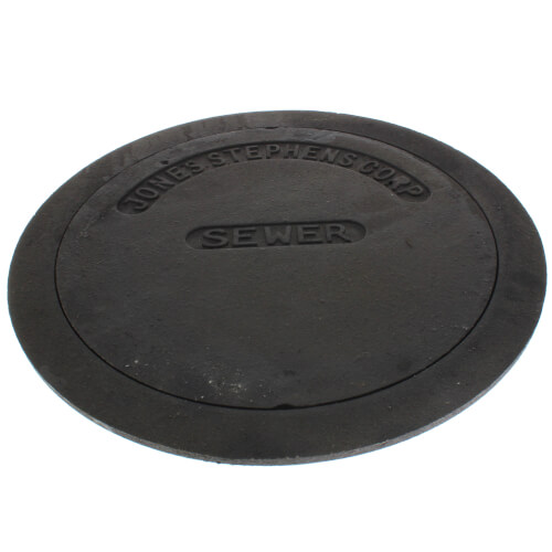 S36010 - Jones Stephens S36010 - 10" Sewer Box Sewer Lid and Ring