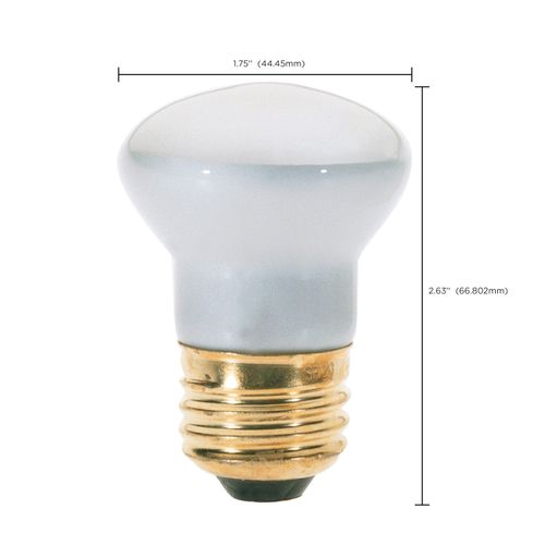 Main product image of 40 Watt R14 Incandescent Bulb - Clear - 1500 Average rated hours - 280 Lumens - Medium base - 120 Volt (15 Pack)