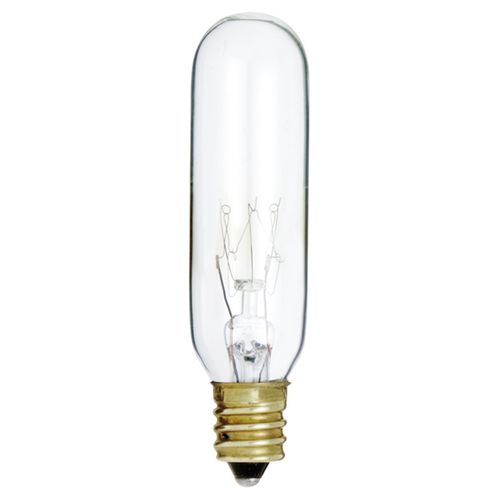 Main product image of 25 Watt - Incandescent Bulb - T6 - Clear - 2000 Average rated hours - 180 Lumens - Candelabra base - 120 Volt (30 Pack)