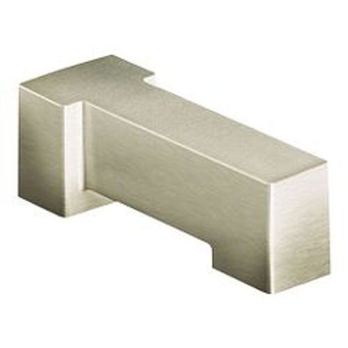 Main product image of 90 Degree Non Diverter Tub Spout (Brushed Nickel), S3898BN