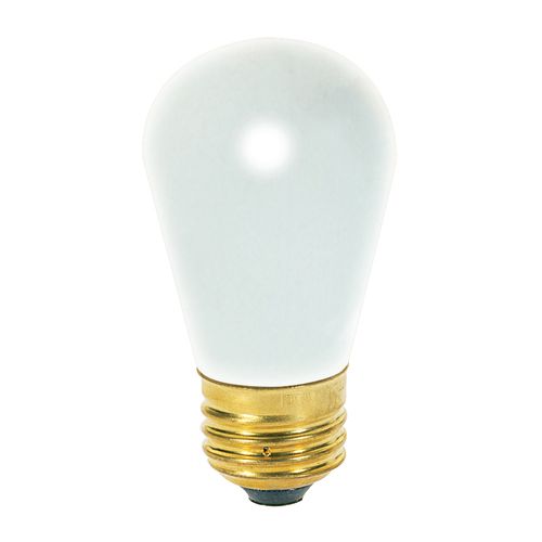 Main product image of 11 Watt S14 Incandescent Bulb - Frost - 2500 Average rated hours - 65 Lumens - Medium base - 130 Volt (40 Pack)
