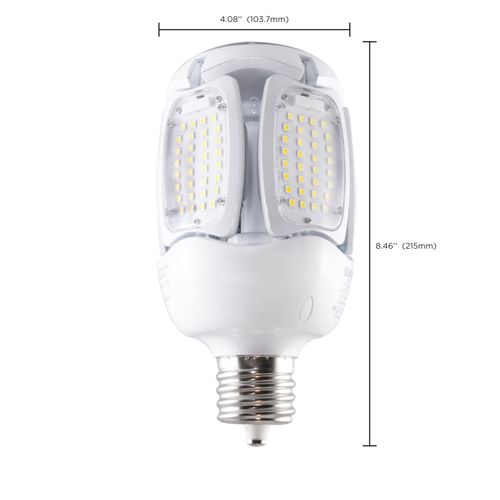 Main product image of 75 Watt LED HID Replacement Bulb - 5000K - Mogul Extended base - Adjustable Beam Angle - Type B Ballast Bypass -100-277 Volt (1 Pack)