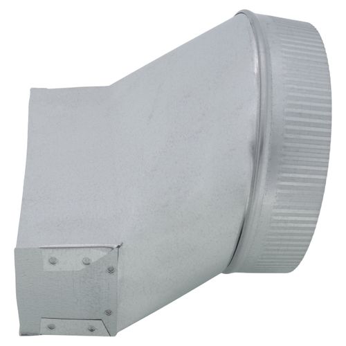 Main product image of 3-1/4" x 10" to 8" Round Duct Transition