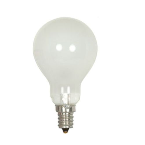 Main product image of 40 Watt A15 Incandescent - Frost - Appliance Lamp - 1000 Average rated hours - 420 Lumens - Candelabra base - 130 Volt (40 Pack)