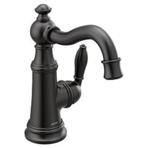 Main product image of Weymouth 1 Handle Bathroom Faucet (Matte Black), S42107BL