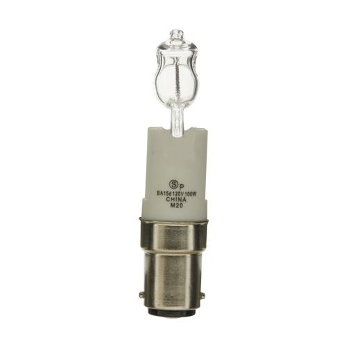 Main product image of 100 Watt Halogen - T4 Long Bulb - Clear - 2000 Average rated hours - 1600 Lumens - DC Bay base - 120 Volt (2 Pack)