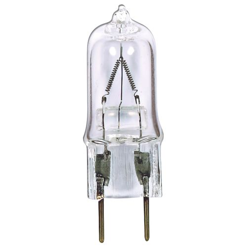 Main product image of 35 Watt Halogen - T4 Bulb - Clear - 2000 Average rated hours - 380 Lumens - Bi Pin G8 base - 120 Volt (8 Pack)