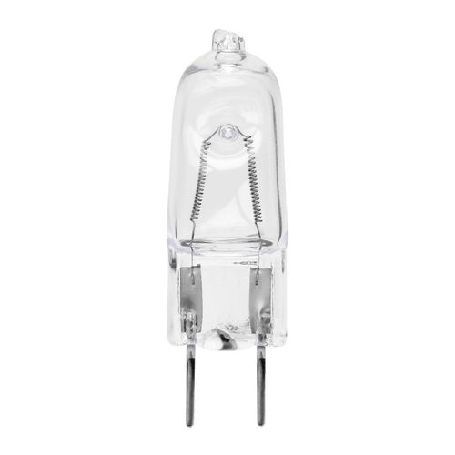 Main product image of 100 Watt Halogen - T4 Bulb - Clear - 2000 Average rated hours - 1700 Lumens - Bi Pin G8 base - 120 Volt (8 Pack)