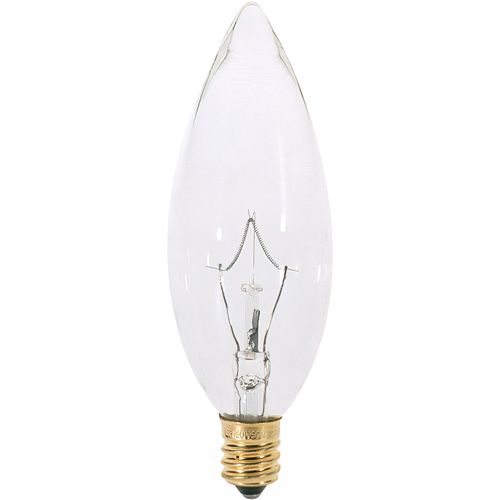 Main product image of 25 Watt BA9 1/2 Incandescent Bulb - Clear - 1500 Average rated hours - 220 Lumens - European base - 120 Volt (16 Pack)