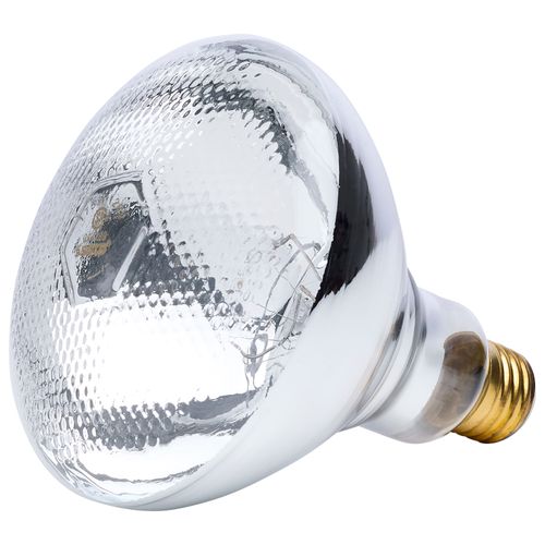 Main product image of 125W BR38 Incandescent, Clear Heat, Medium Base, 120V (12 Pack)