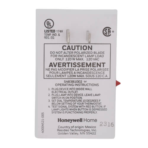 Main product image of Winter Watchman 120 V for Freeze Warning