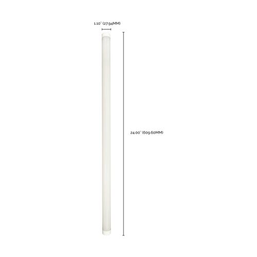 Main product image of 8 Watt - 2 Foot LED T8 Bulb - Medium Bi Pin base - 3500K - 50000 Average rated hours - 1250 Lumens - Type A - Ballast dependent (3 Pack)