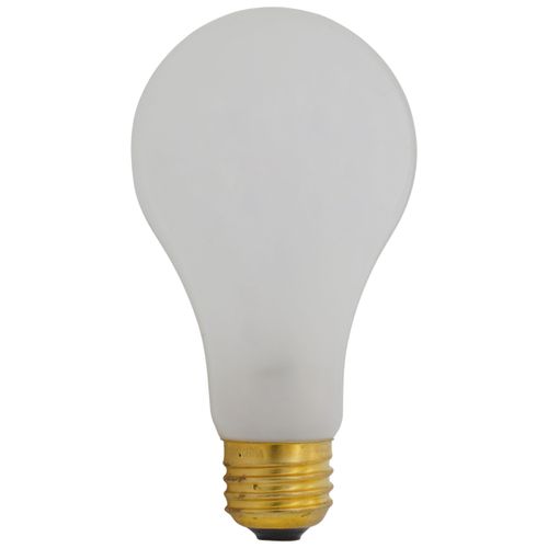Main product image of 100 Watt A21 Incandescent Bulb - Frost - 1500 Average rated hours - 980 Lumens - Medium base - 34 Volt (18 Pack)