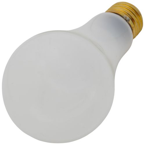 Main product image of 100 Watt A21 Incandescent Bulb - Frost - 1500 Average rated hours - 980 Lumens - Medium base - 34 Volt (18 Pack)