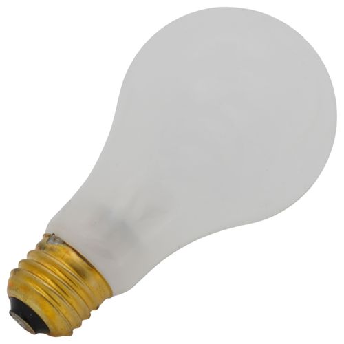 Main product image of 100 Watt A21 Incandescent Bulb - Frost - 1500 Average rated hours - 980 Lumens - Medium base - 34 Volt (18 Pack)