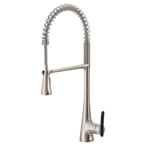Main product image of Sinema Spot Resist Single Handle High Arc Pulldown Kitchen Faucet (Stainless Steel), S5235SRS