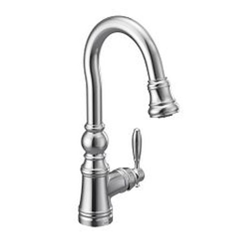 Main product image of Weymouth 1 Handle Pulldown Bar Faucet (Chrome), S53004