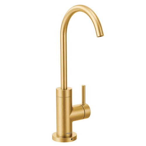 Main product image of Sip Modern Single Handle High Arc Beverage Faucet (Brushed Gold), S5530BG