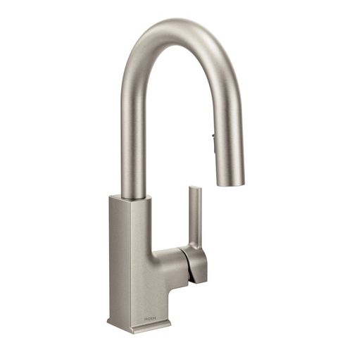 Main product image of Sto Spot Resist Stainless 1 Handle Pulldown Bar Faucet, S62308SRS