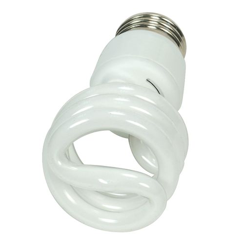 Main product image of 13 Watt - Mini Spiral Compact Fluorescent Bulb 2700K - 82 CRI - Medium base - 120 Volt (4 Pack)
