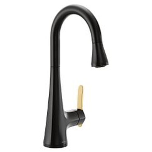 Main product image of Sinema 1 Handle Pulldown Bar Faucet (Matte Black), S6235BL