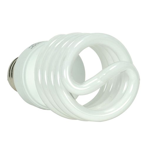 Satco 18W T2 Ultra MiniSpiral CFL Light Bulbs - 2700K Warm White, 8-Pack S6278 - View #13