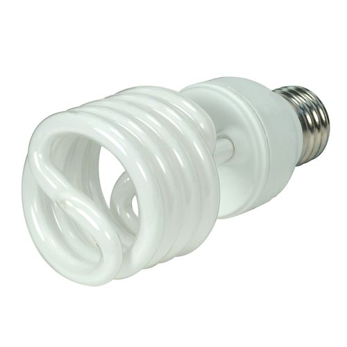 Main product image of 23 Watt - Mini Spiral Compact Fluorescent Bulb 2700K - 82 CRI - Medium base - 120 Volt (3 Pack)