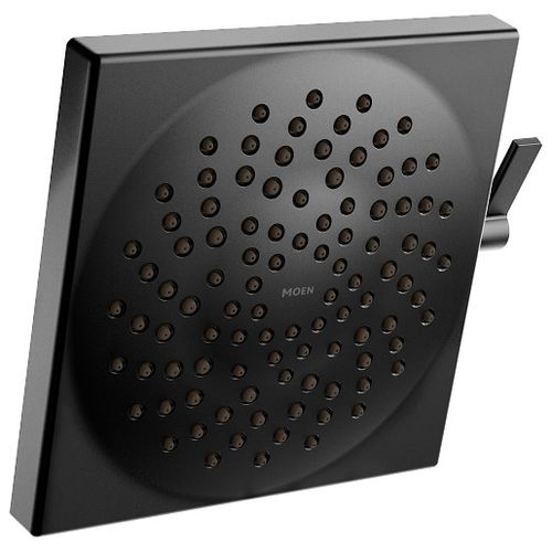 Main product image of Velocity Matte Black 2 Function 8-1/2" Diameter Spray Head Eco-performance Rainshower, S6345EPBL
