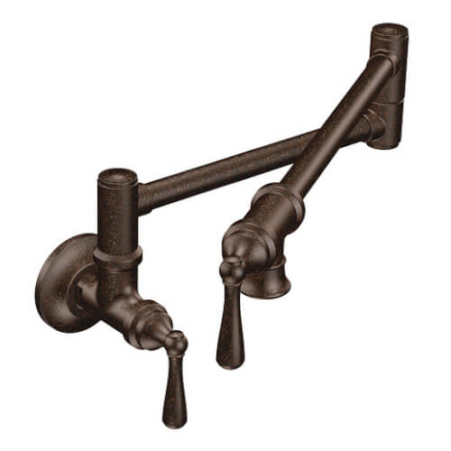Main product image of Traditional Two Handle Pot Filler (Oil Rubbed Bronze), S664ORB