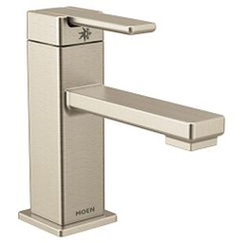 Main product image of 90 Degree 1 Handle Bathroom Faucet (Brushed Nickel), S6710BN