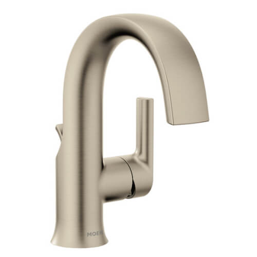 Main product image of Doux Single Handle High Arc Bathroom Faucet (Brushed Nickel), S6910BN