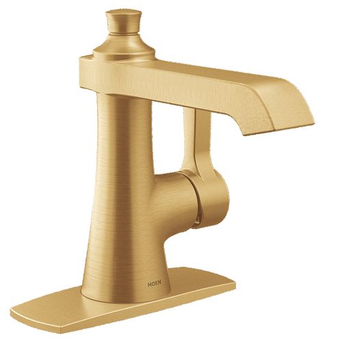 Main product image of Flara 1 Handle Bathroom Faucet (Brushed Gold), S6981BG