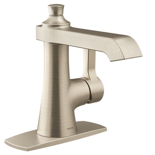 Main product image of Flara 1 Handle Bathroom Faucet (Brushed Nickel), S6981BN