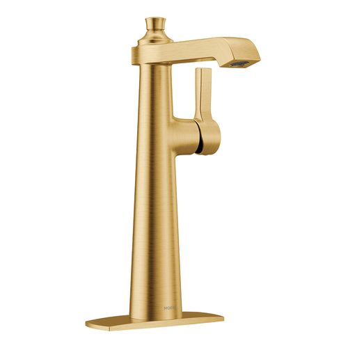 Main product image of Flara One-handle High Arc Bathroom Faucet (Brushed Gold), S6982BG