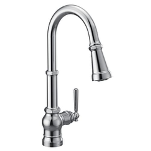 Main product image of Paterson 1 Handle Pulldown Kitchen Faucet (Chrome), S72003